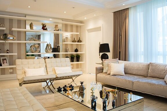 Decoración de interiores única y atrayente para hostelería
